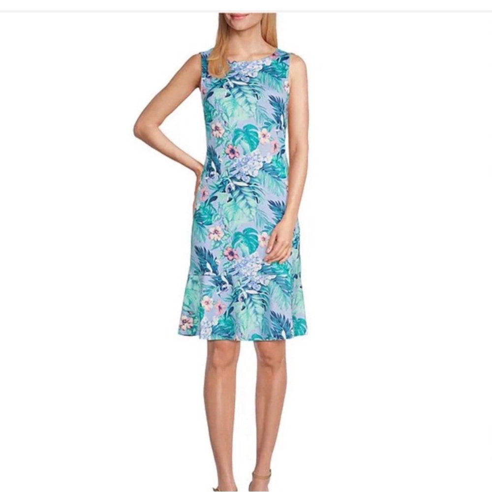 Tommy Bahama Darcy Flounce Dress.
